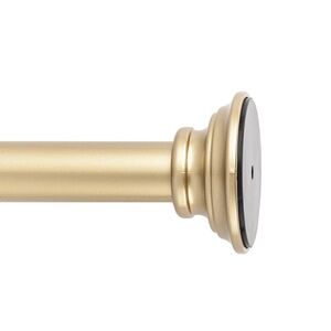 SnugSet Drapery Rod - Gold 7/8” Diameter